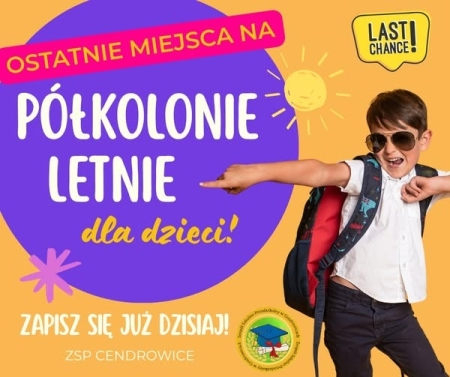Wakacje tuż ... tuż ... zapisani na półkolonię